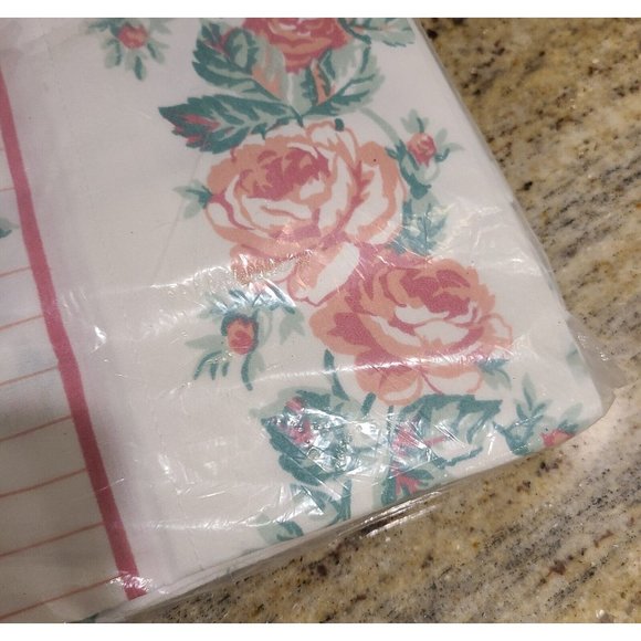 Meadowbrook Bedding Vintage New Meadowbrook Luxury Percale Pink Country Rose Stripe Full